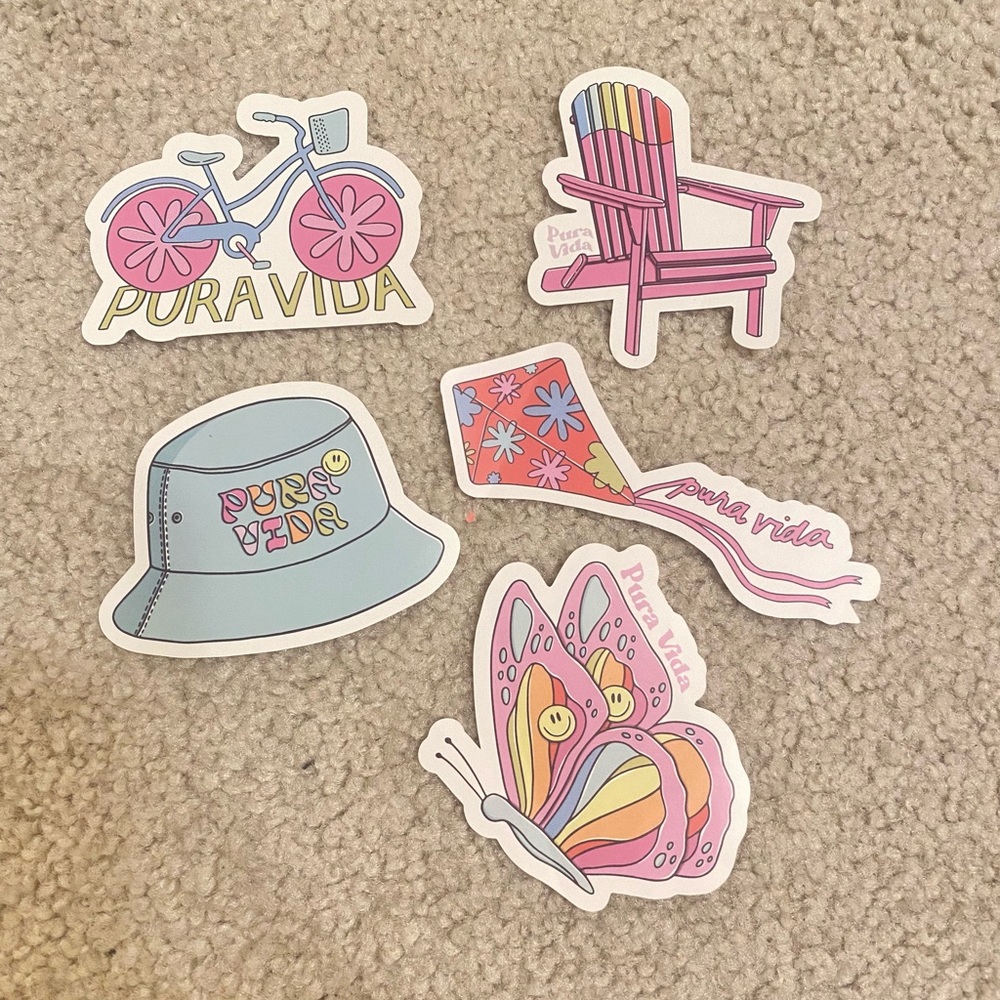Pura Vida Stickers
